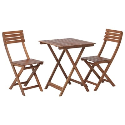 不二貿易 ガーデン3点セット #VFS-GC21SM ブラウン 組立品 fj-79444