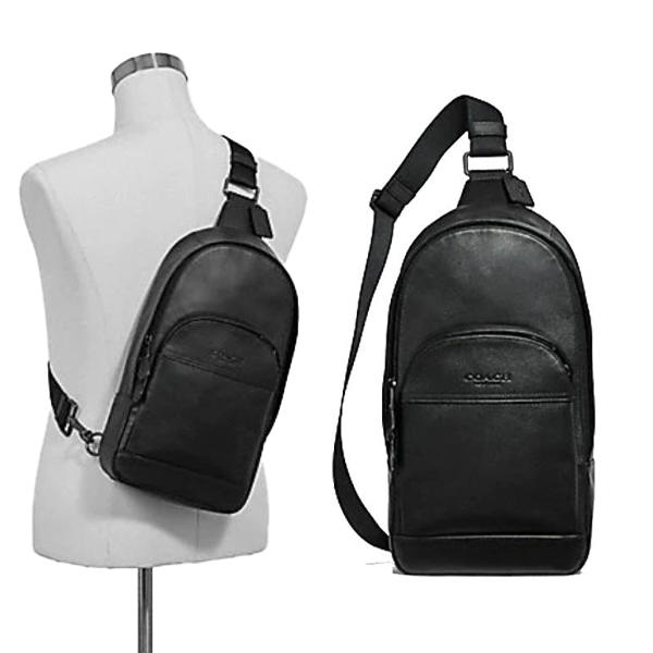 ボディバッグ レザーCHARLES PACK F49312
