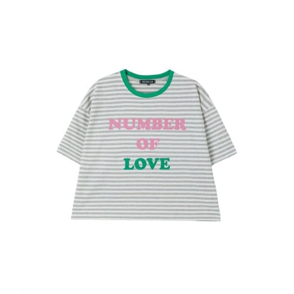 넘버 ストライプTシャツ AR2CT571