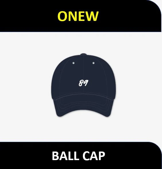 【公式MD】(SHINee)ONEW - BALL CAP / OFFICIAL MD