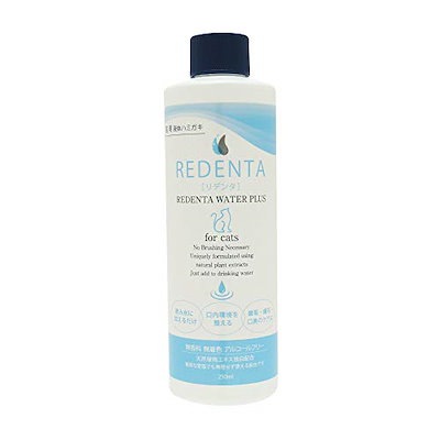 他サイト： 飲水に混ぜるだけ！猫用 口臭ケア用液体ハミガキ リデンタ ウォータープラス for CAT 250MLの商品画像