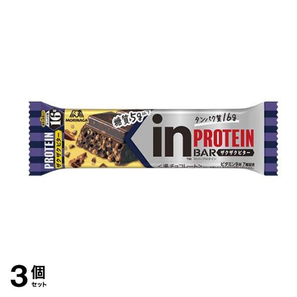 inバープロテイン ザクザクビター 42g× 12本入 3個セット
