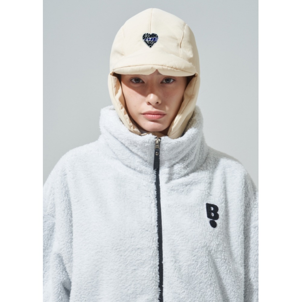 BLUDOT ハートワッペンパッド入りトルーパーハット_IV
