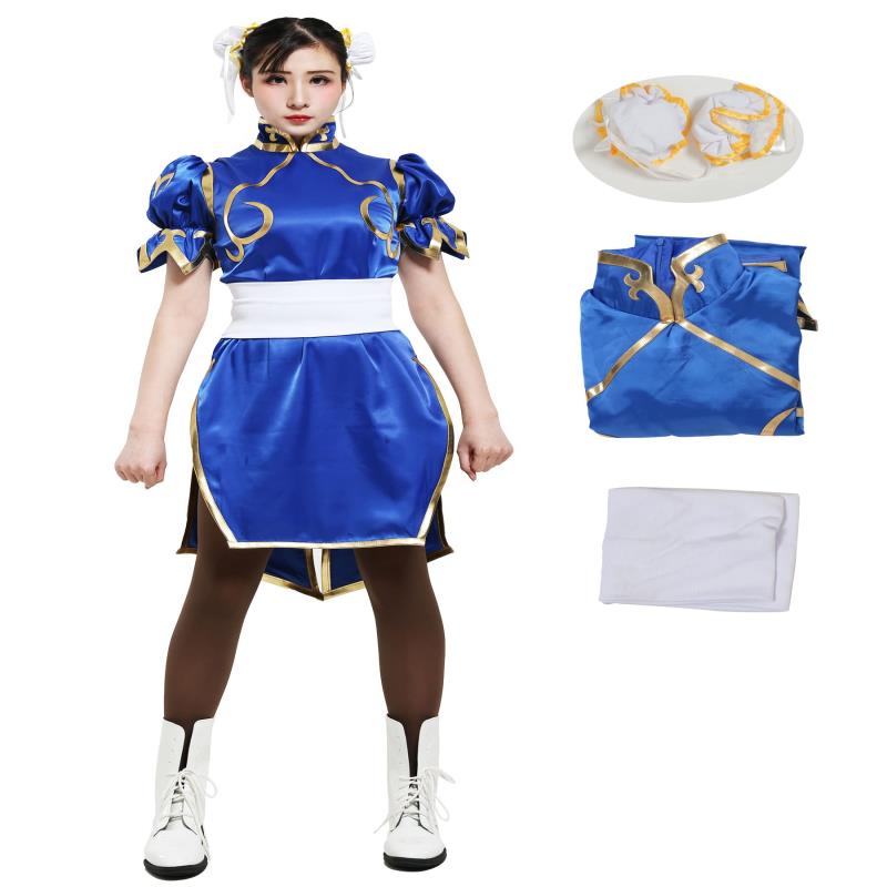 [Miccostumes] 女性 格闘家 コスプレ 衣装 セット 6,240円