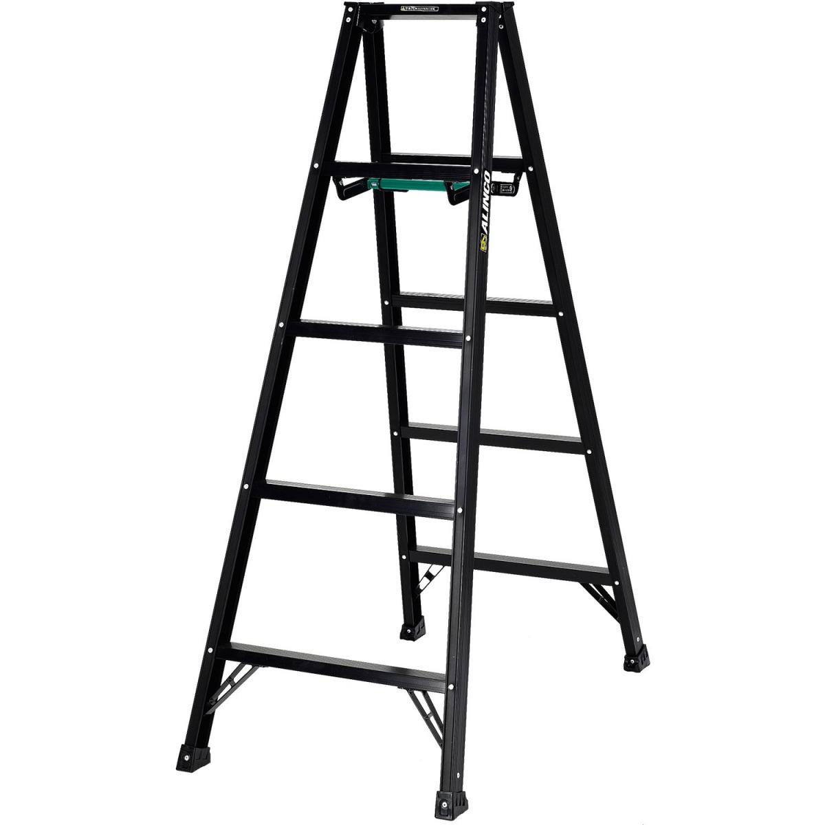 【I】【代引不可】 アルインコ アルミ製 150cm シエロブラック BS150FX ブラックシエロ 軽量脚立 専用脚立 【沖縄・離島不可】【日時指定不可】