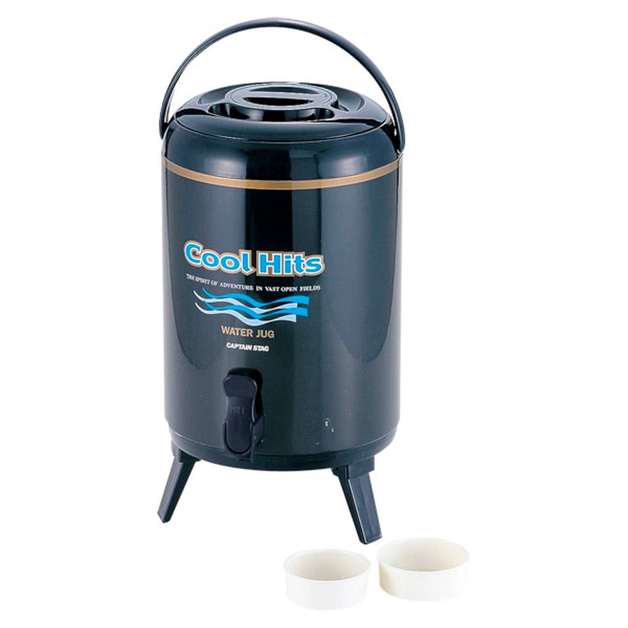 CAPTAINSTAG キャプテンスタッグ クールヒッツ ウォータージャグ10L ネイビー M5028