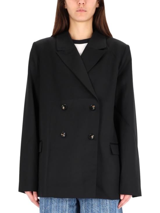 GANNI Women Jackets W0797 099 Black