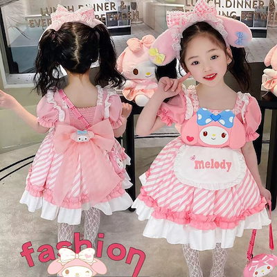 Qoo10] 新作大人気 マイメロ ワンピース 半袖長