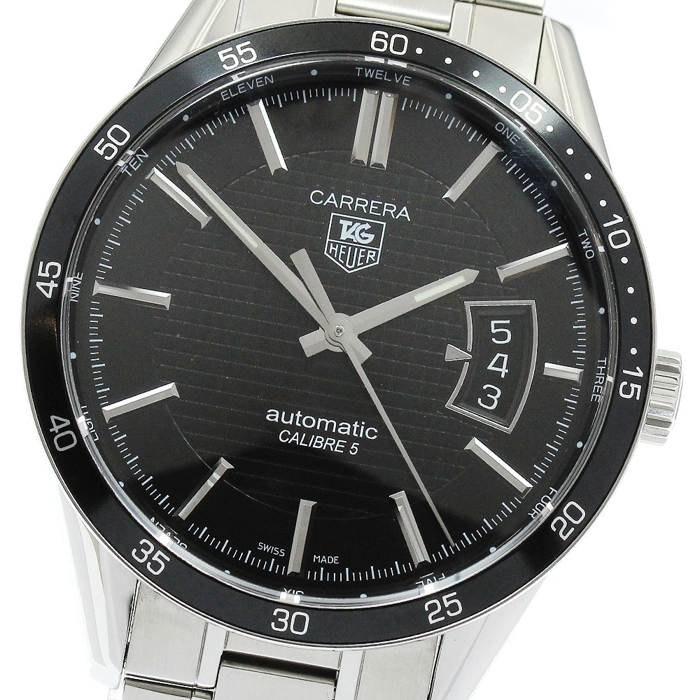 タグホイヤー TAG HEUER WV211M-0 カレラ キャリバー5 デイト 自動巻き メンズ _902269【中古】