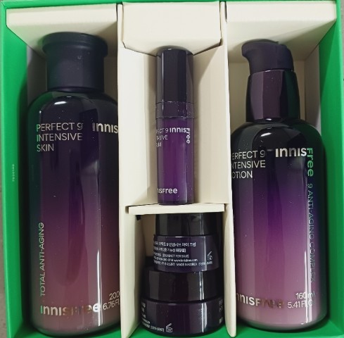 [NEW]パーフェクト9リペアEXスキンケア化粧品2点セット/スキン200ml+ローション160ml+セラム5ml+クリーム10ml+アイクリーム5ml 5,636円