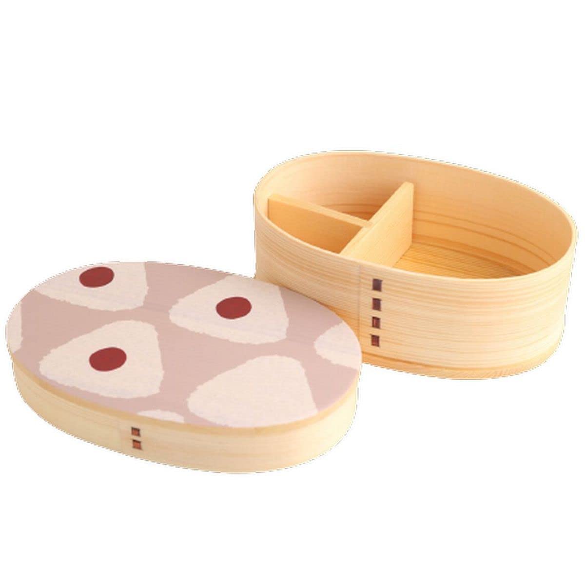 j-kitchens 調湿効果 機能付き 木製 弁当箱17.5cm × 11.3cm × 6.3cm 500ml ウレタンコーティング/絵：蒔絵調紀州加工 Current model