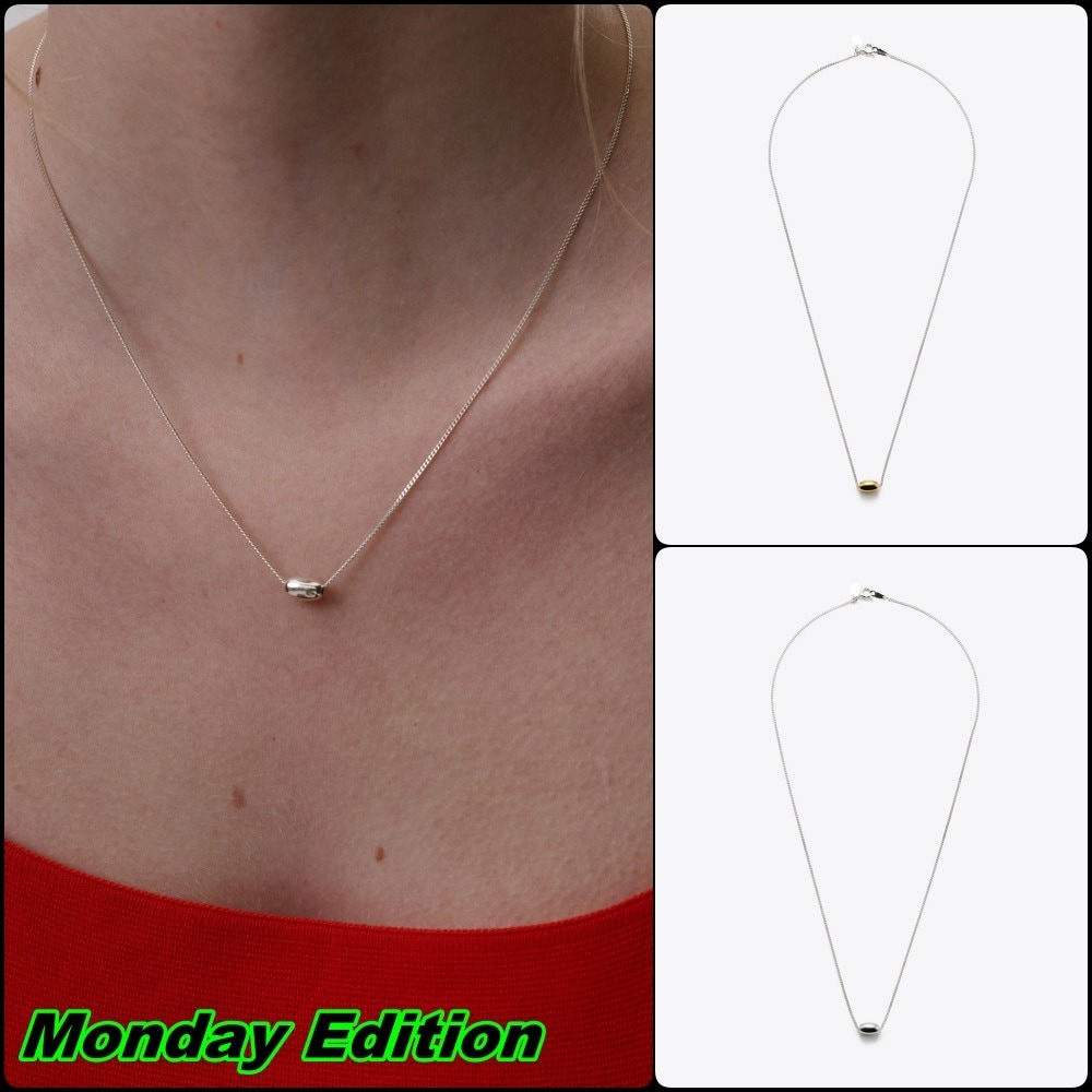 【Monday Edition】OVAL SEED PENDANT NECKLACE