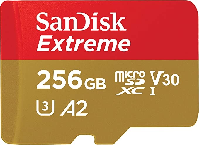 高速 SanDisk 256GB 正規品 Extreme マイクロSDカード ハイクオリティ U3 V30 A2 クラス 読込160MB/S 書込90MB/S SDSQXA1-25