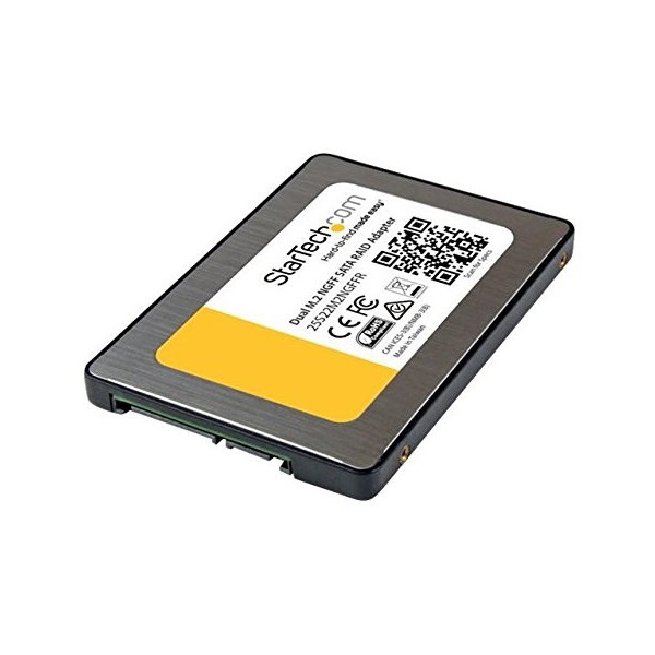25S22M2NGFFR [デュアルM.2(NGFF)SSD - SATA 変換アダプターケース]