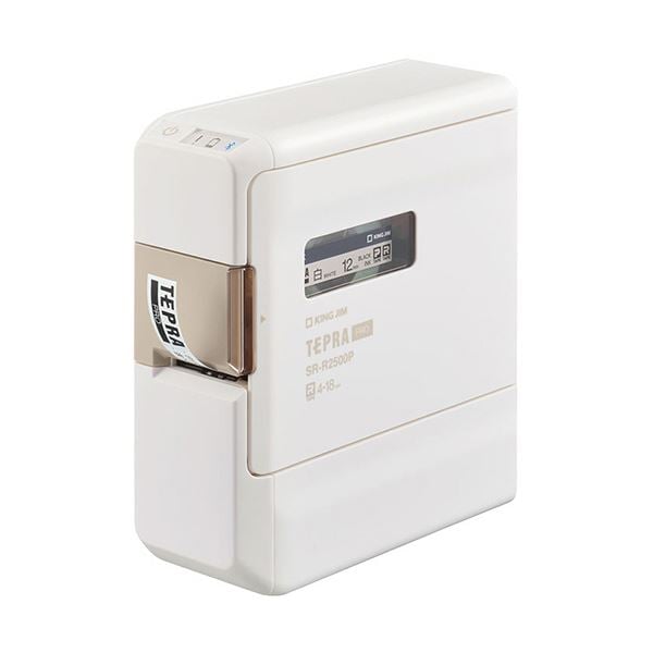 キングジム テプラ PRO ホワイトSR-R2500Pシロ 1台
