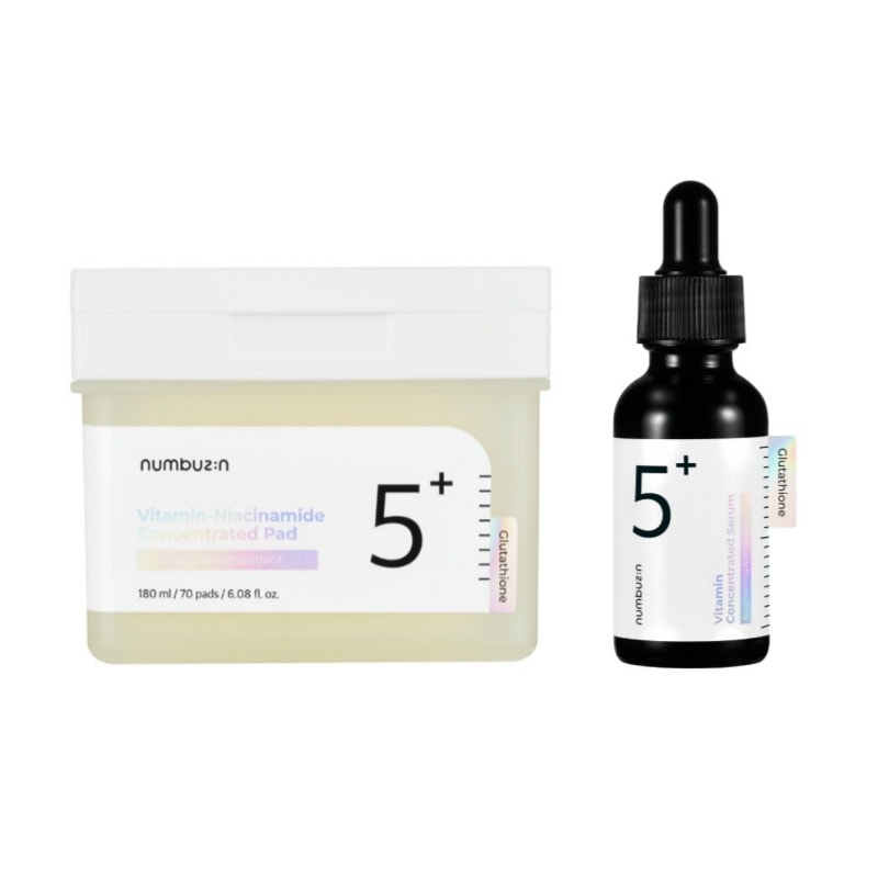 5番 白玉グルタチオンＣ美容液 30ml + 5番白玉グルタチオンＣフィルムパッド 70枚/韓国コスメ