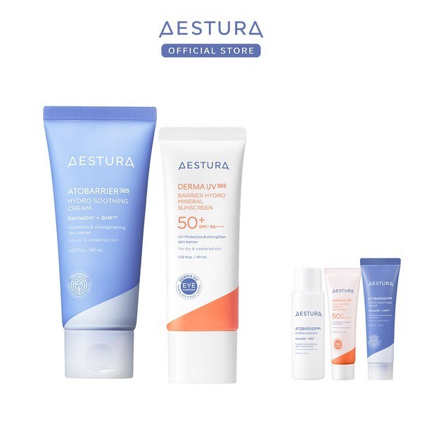 アトバリア365 ハイドロ スージング クリーム 60ml + 日焼け止め 40ml