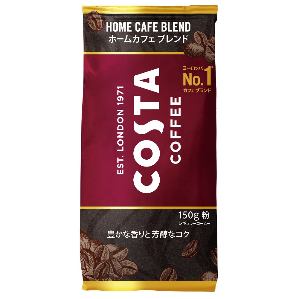 コスタコーヒー ホームカフェ ブレンド 粉 150g 12個 （6個入2ケース）