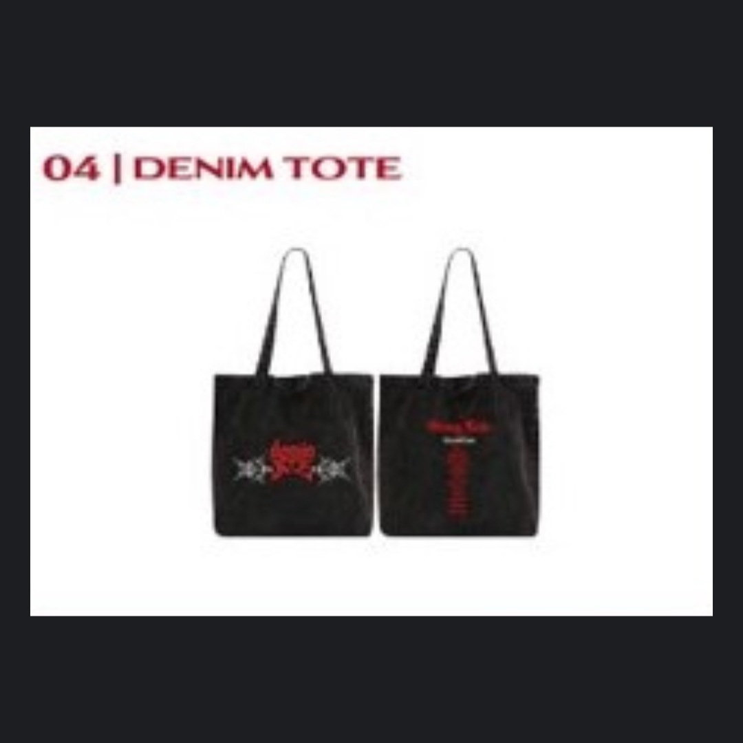 【 すぐ発送 】 【 公式 】 Stray Kids スキズ [ dominATE IN SINGAPORE ] DENIM TOTE ト- トバッグ コンサート グッズ POP-UP