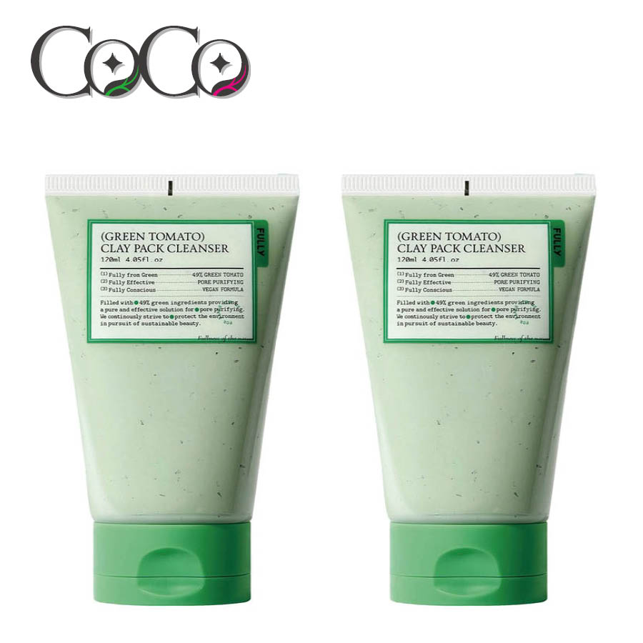 【正規品】[1+1]グリーントマトクレイパッククレンザー, 120ml 4,389円