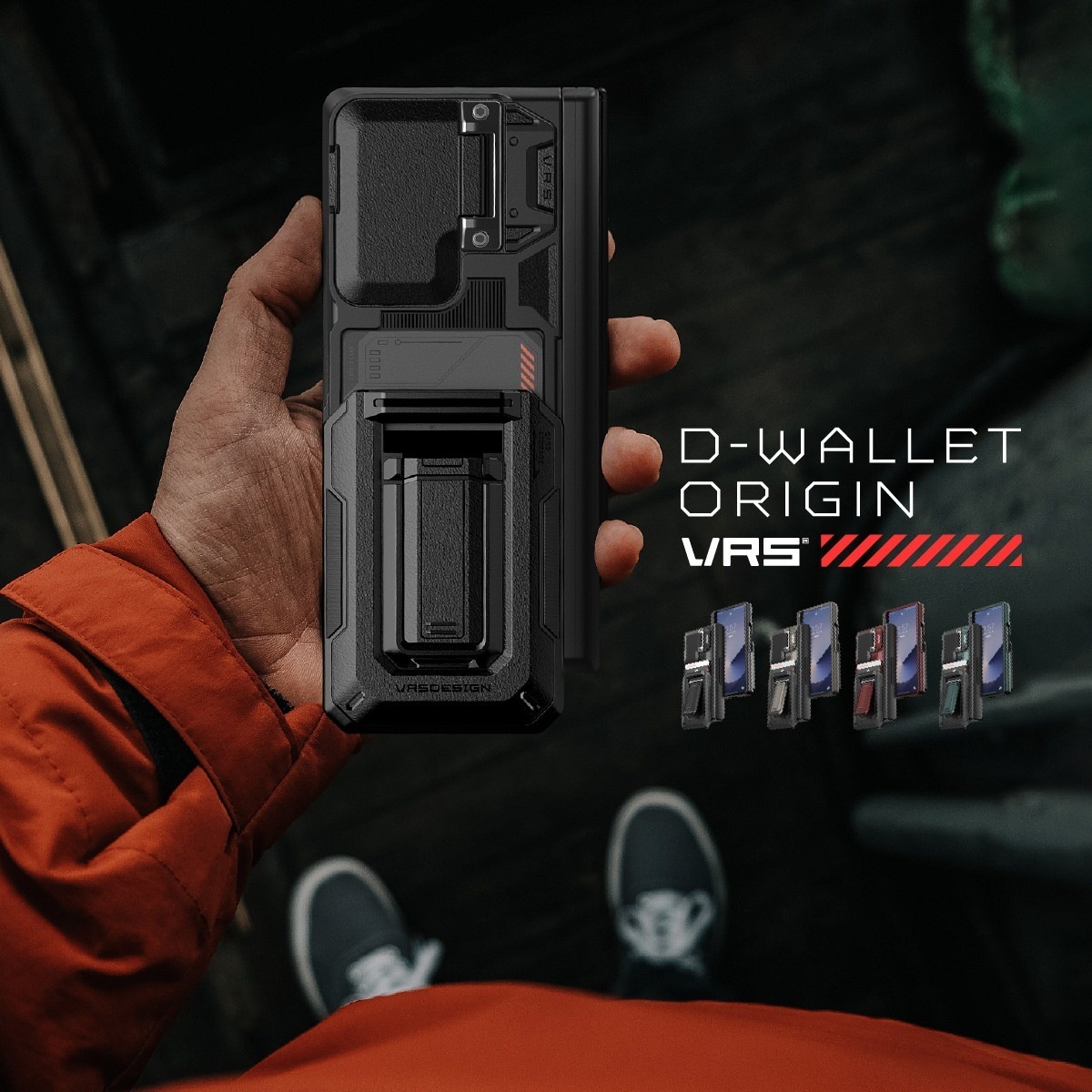 Galaxy Z Fold6 対応 ケース 耐衝撃 カード収納 スタンド カメラ ヒンジ 保護 付 スマホケース 耐衝撃ケース D-Wallet Origin 8,880円