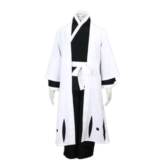 [SYQ_COMP] BLEACH風 ブリーチ 藍染 惣右介 あいぜん そうすけ コスプレ 衣装 護廷十三隊五番隊隊長 死覇装 コスチューム 変装 全セット