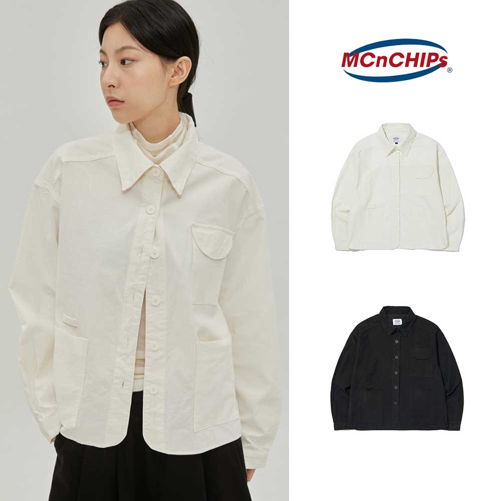 [MCNCHIPS] Pocket short shirts