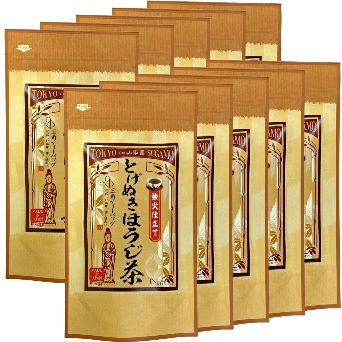 とげぬきほうじ茶 ティーパック 掛川茶 ほうじ茶 3g15パック10袋セット 強火仕立て 国産100% ティーバッグ 健康茶 焙茶 焙じ茶 妊婦 ダイエット セット 水出し ギフト プレゼント お年賀