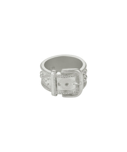 NFF belt ring silver ベルトリング シルバー Silver925 韓国アクセサリー 正規品 レディース 指輪