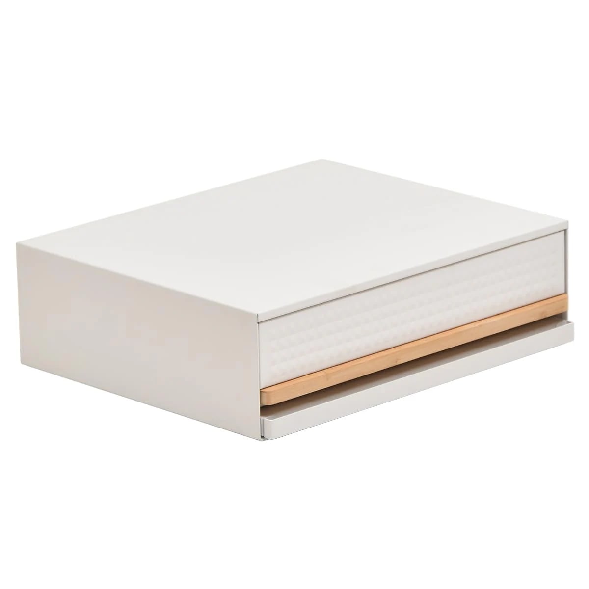 家電下スライド引き出し 収納ラック ホワイト レンジ下スライドトレー 8,375円