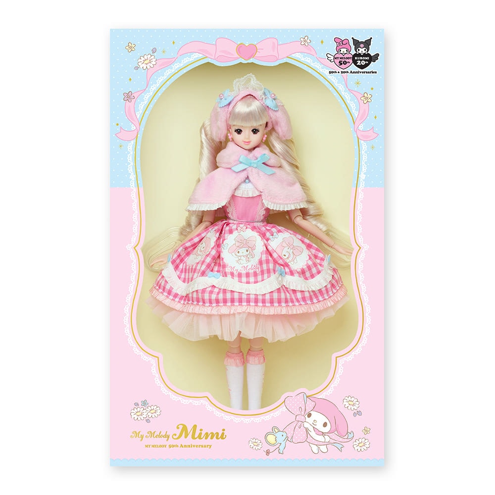 ミミX マイメロディ 50周年 ミミ人形