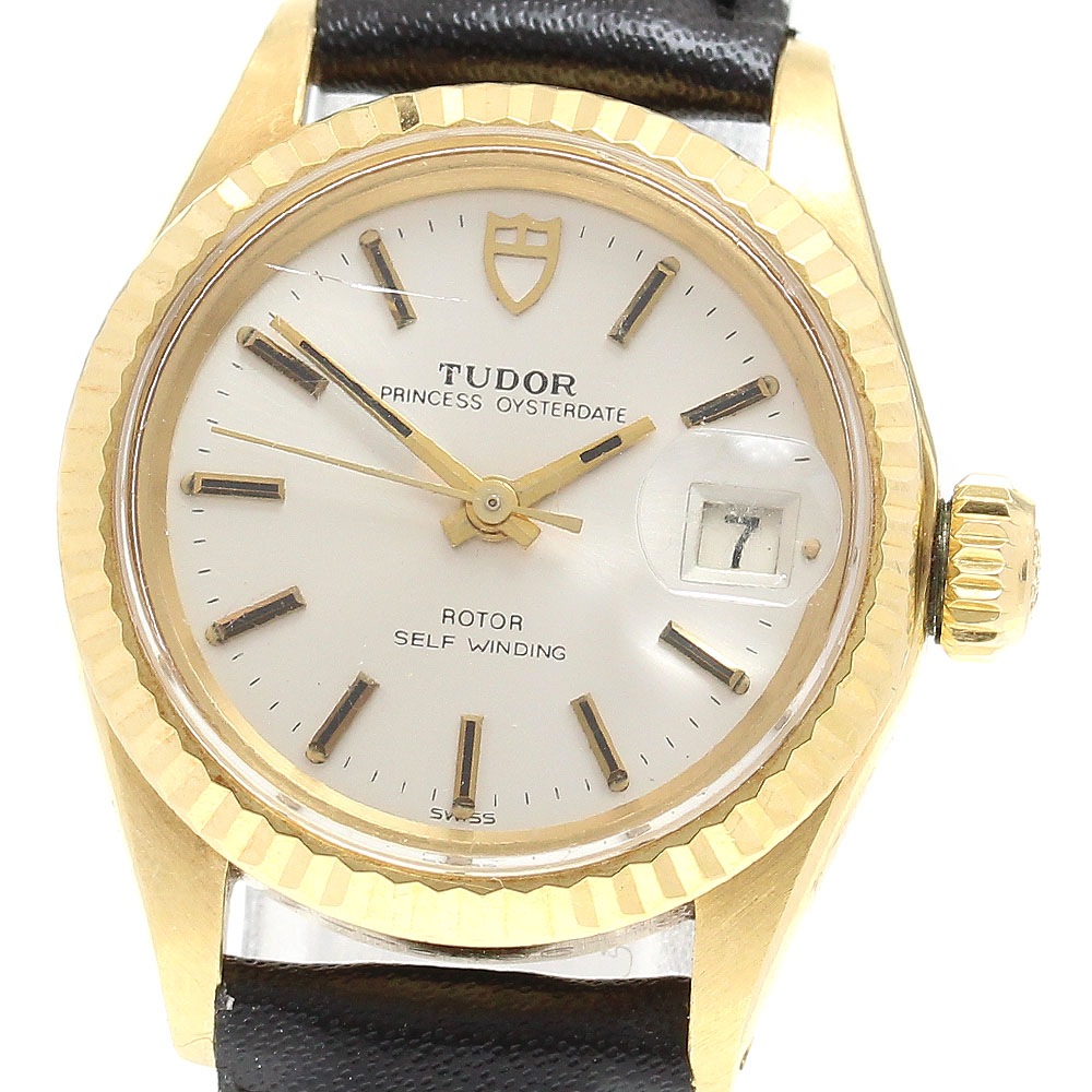 チュードル TUDOR 7602/8 プリンセスオイスターデイト cal.2555 自動巻き レディース _825958【中古】