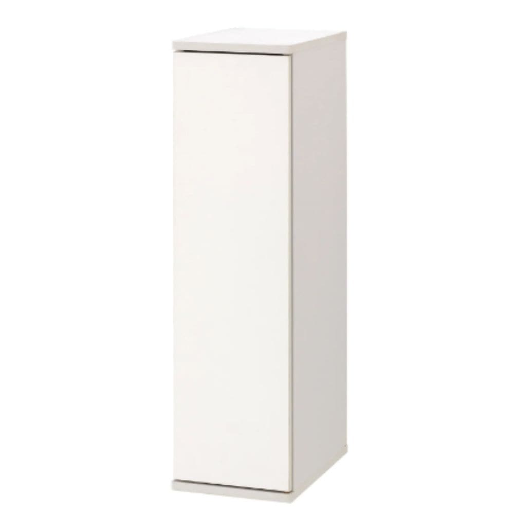 朝日木材加工 チェスト ストッカー キャビネット ラック 棚 スレンダー 隙間収納 隙間ラック スリム スリムラック 省スペース キッチンラック 収納 扉 SLK-9025-ST-W キッチン洗面