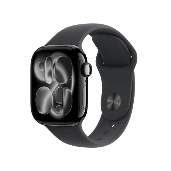 【新品未開封】 Apple Watch Series 11 GPSモデル 42mm MEQT4J/A ジェットブラック-S/M 4549995623345
