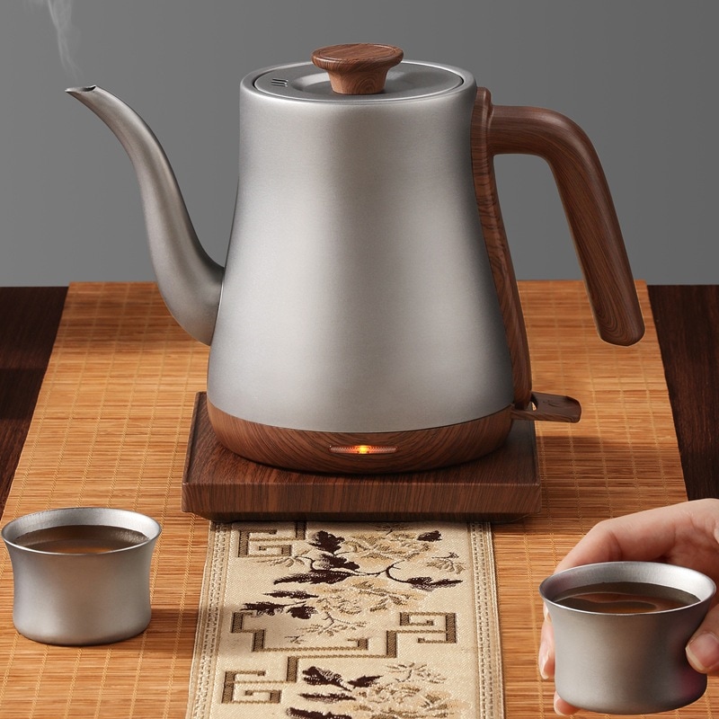底部上水電熱湯たんぽにお茶を入れる専用茶台保温 7,697円