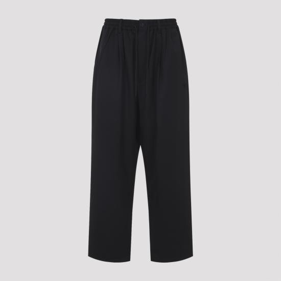 Y-3 Men Straight Pants KH3218 BLACK