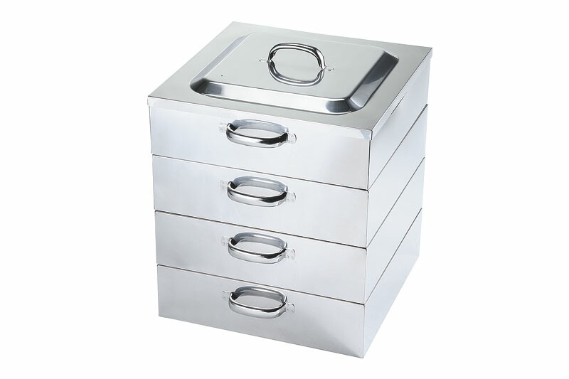 神子島製作所 PE 18-8業務用角蒸器 3段 60cm 61,766円