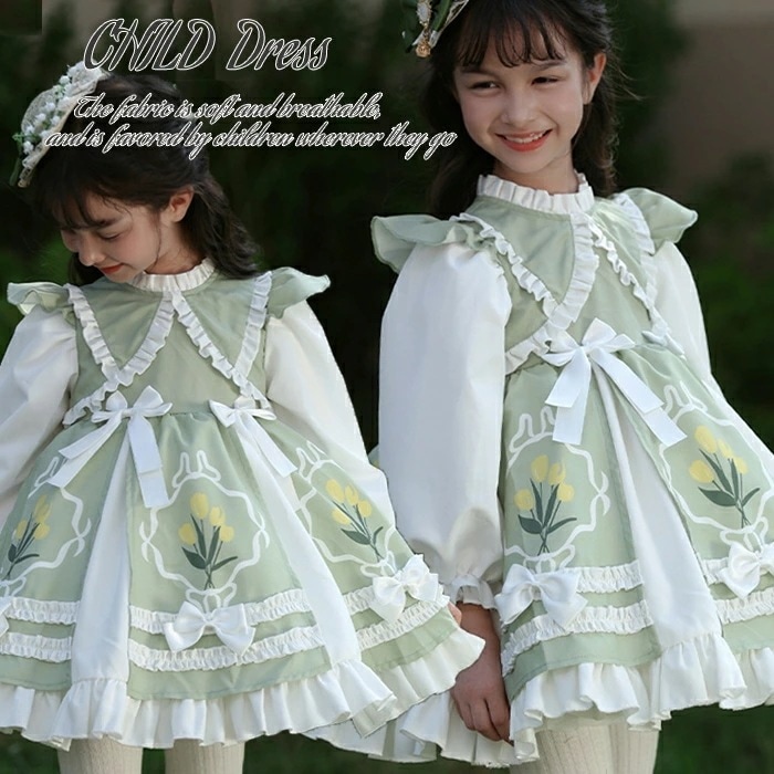 新品限時!優!惠!A227ロリータワンピース 女子 子供服 プリンセスドレス キッズドレス ベビーロリータドレス 可愛い 赤ちゃん お宮参り 結婚式 ピアノ発表会 誕 七五三 Lolita ロリータ 8,236円
