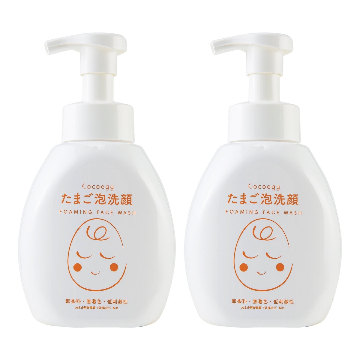 [2個セット]Cocoegg たまご泡洗顔 500ml x 2本