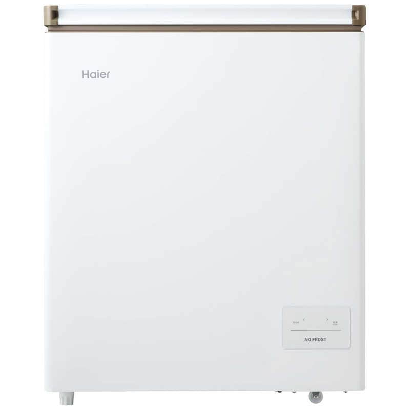 ハイアール　冷凍庫 1ドア 132L 上開き ファン式 霜取り不要 幅69.2cm ホワイト　JF-CF13A-W（標準設置無料）