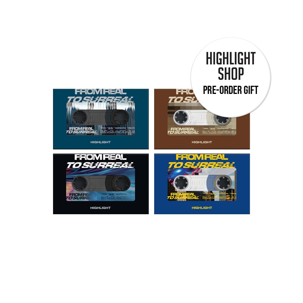 【公式特典選択】 PLATFORM VER / HIGHLIGHT - FROM REAL TO SURREAL / アルバム4種セット / REAL / SURREAL