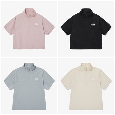 DAY TECH S/S ZIP TEE [NT7KQ02]