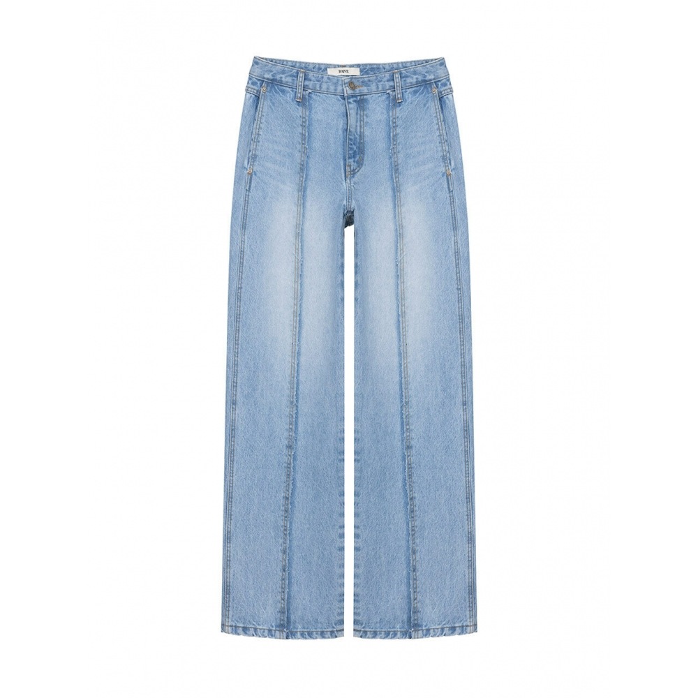 レイヴカーブデニムパンツ Lサイズブルー VJ4ML170 AM
