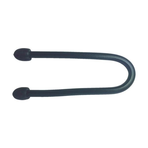 （まとめ）カラフルフリータイ Φ4x150mm ブラック 1パック（2本）[x30]