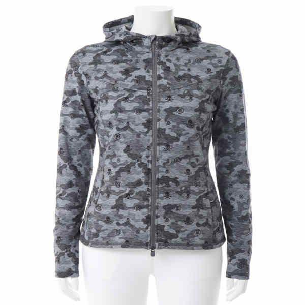 GFORE ICON CAMO PRINT FULL ZIP G4LS23K566-CHGR 女性アイコン カモプリント フルジップ 828880