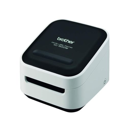 ブラザー工業(Brother Industries) 感熱カラーラベルプリンター VC-500W (フルカラー印刷/オリジナルラベル/PC・スマホ接続/オート・ハーフカット機能搭載/USB・無線LAN