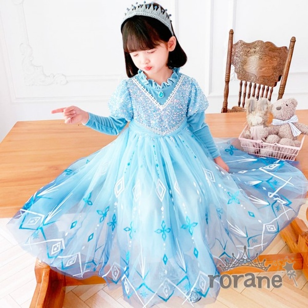 ロラネ ハロウィンクリスマス 女の子プリンセスドレス
