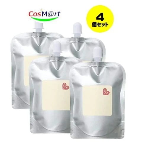 【４個セット】ピースナチュラルウェーブ詰替え（リフィル） 400ml （パウチ）4901275062259-４