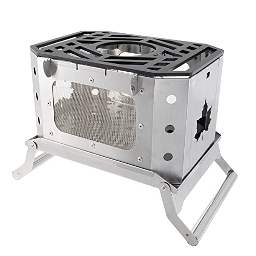 グレートたき火グリル 81064090 シルバー [組立時](約)