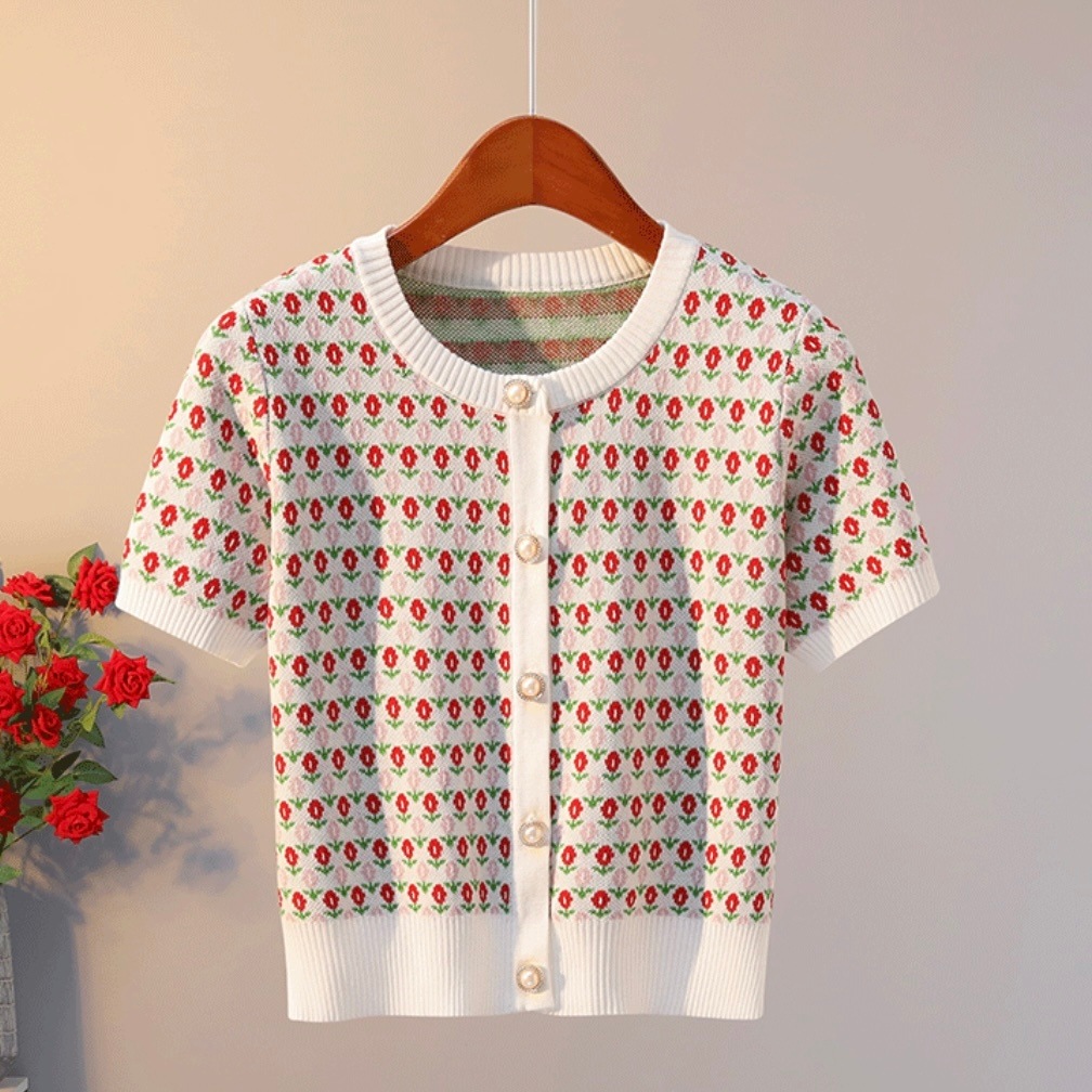 トップス ニットソー セーター カーディガン 袖あり 半袖 Uネック ラウンドネック 襟なし スリム タイト 細身 ストレート リブ 前開き リブニット ニット かわいい 大人可愛い きれいめ